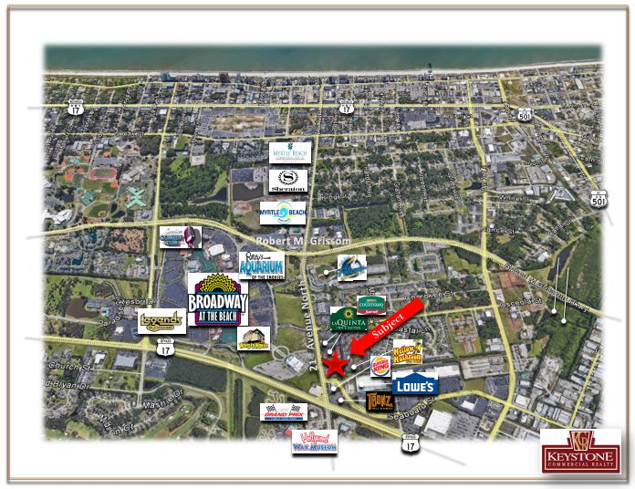 Former Benchwarmers Restaurant for Sale: 1565 21st Ave N, Myrtle Beach, SC 29577